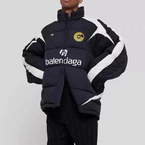 バレンシアガメンズダックダウンパディングl0916.ブラック