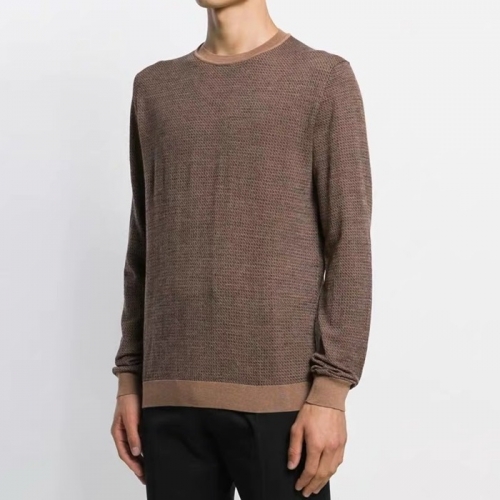 ェンディ-ェンディメンズクルーネックセーターn0909.ブラウン