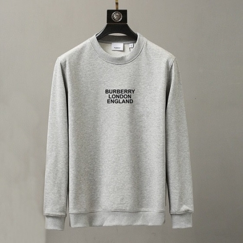 バーバリーバーバリーメンズカジュアルコットンスウェットシャツr03560グレー