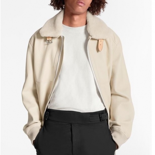 ルイヴィトンルイヴィトンメンズカジュアルジャケットu02537アイボリー