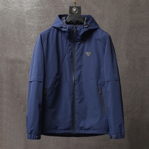 アルマーニメンズカジュアルダウンジャケットm0857.ネイビー