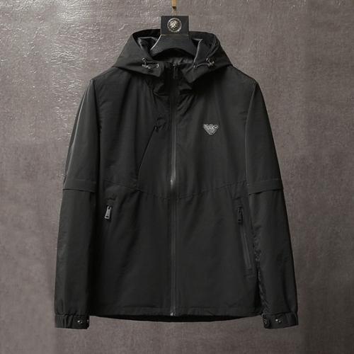 アルマーニメンズカジュアルダウンジャケットm0858.ブラック