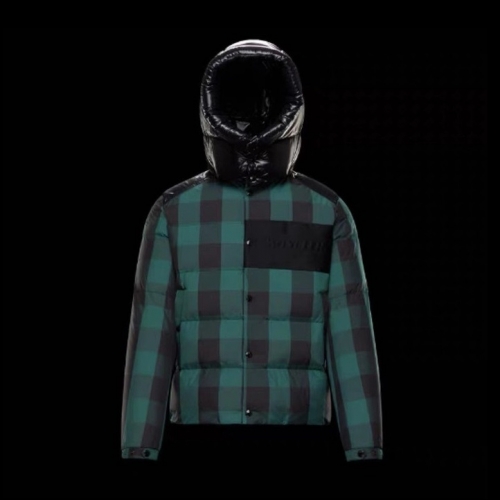 モンクレールモンクレールメンズパッチモダンダックダウンパディングc02113グリーン