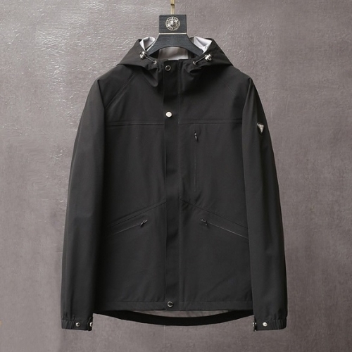 プラダプラダメンズカジュアルジャケットa02152.ブラック