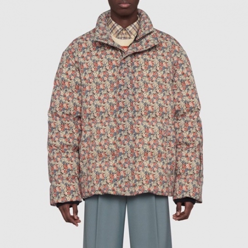 グッチグッチユニセックスカジュアルダウン両面パディングc03344レッド