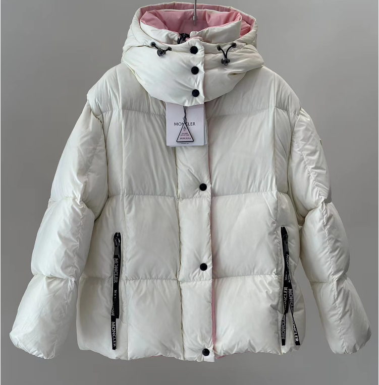 モンクレールモンクレールレディースモダンダックダウンパディングc02122ホワイト