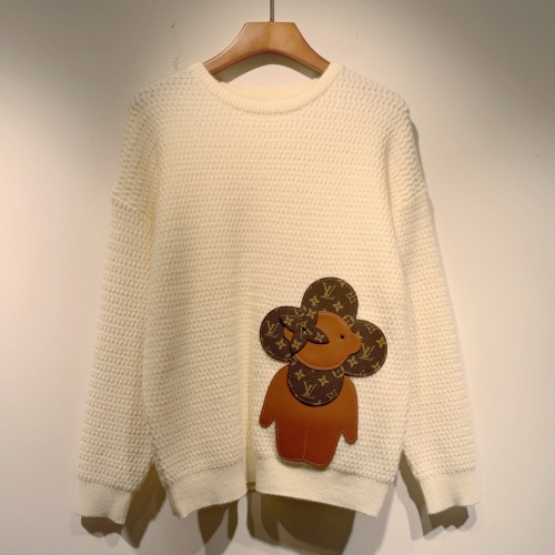 ルイヴィトンルイヴィトンメンズカジュアルセーターu02551.アイボリー