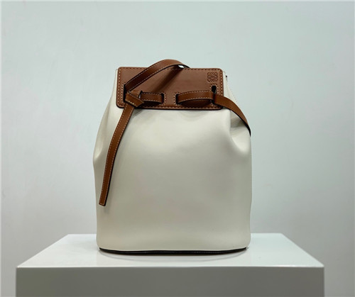 ロエベ,23ロエベレディースレザーバケットバッグ,23,B0484,ホワイト