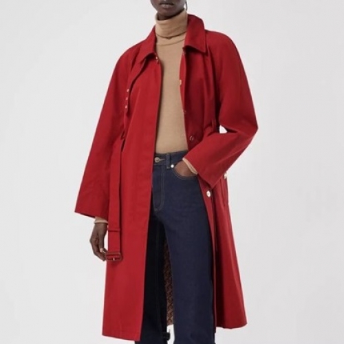 バーバリーバーバリーレディースヴィンテージトレンチコートr03613レッド