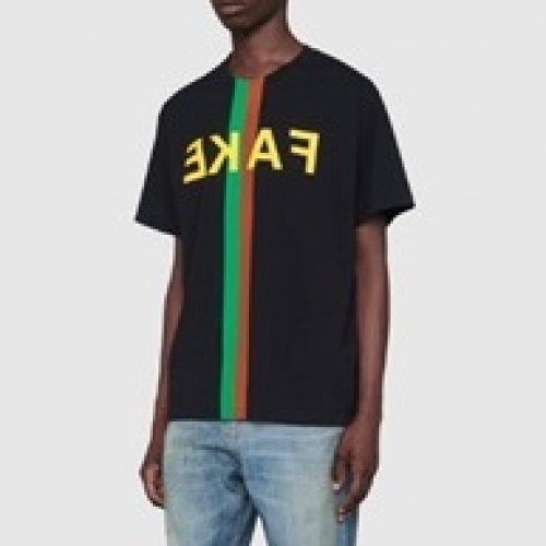 グッチメンズ半袖Tシャツc03361ブラック