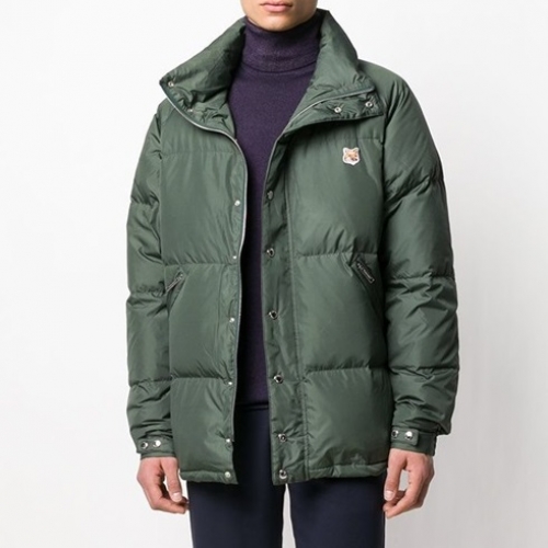 メゾンマルジェラ-メゾンマルジェラメンズダックダウンパディングi0033グリーン