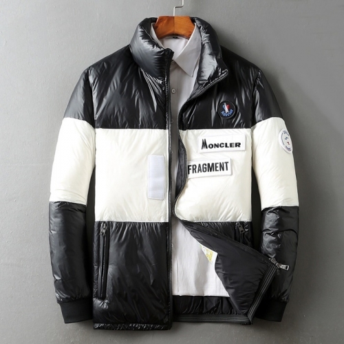 モンクレールモンクレールメンズパッチモダンダックダウンパディングc02134ブラック