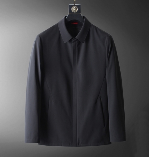 エルメネジルドゼニア-エルメネジルドゼニアメンズビジネスカジュアルダックダウンジャケットg0245ブラック