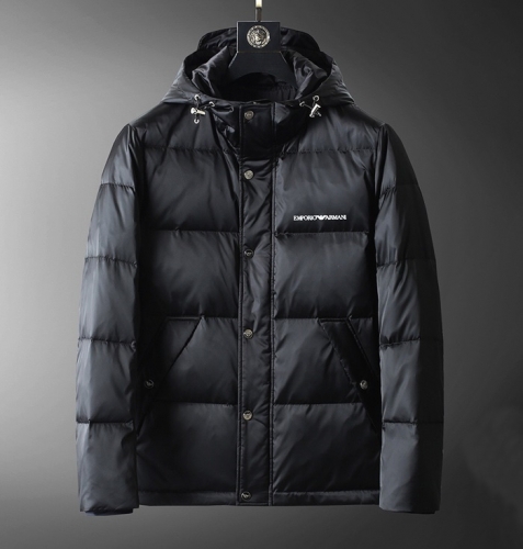 アルマーニアルマーニメンズカジュアルダウンパディングm0862ブラック