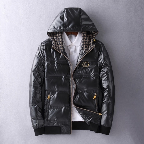 グッチグッチメンズカジュアルダックダウンパディングc03374ブラック