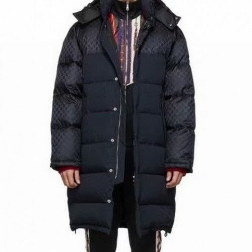 グッチグッチメンズカジュアルダックダウンパディングc03375ブラック