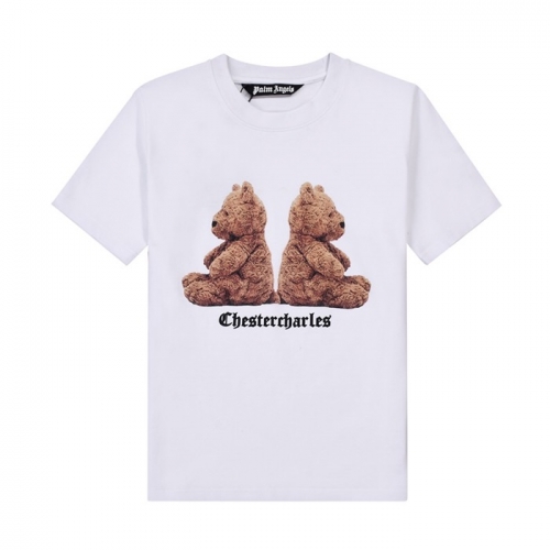 パームエンジェルスパームエンジェルスユニセックスコットン半袖Tシャツシャツm0277ホワイト