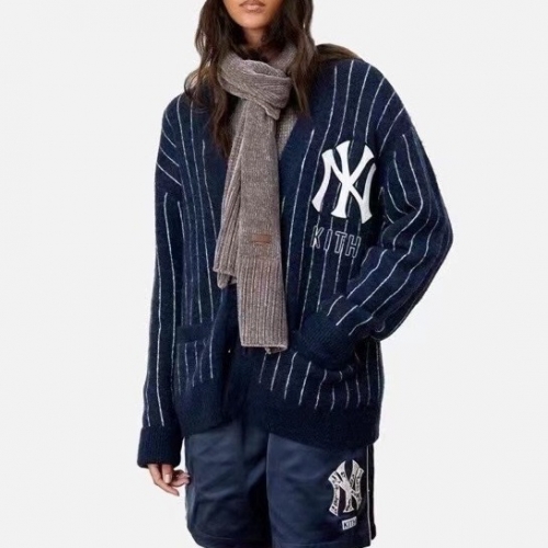 グッチレディーストレンディネックカーディガンc03383ネイビー