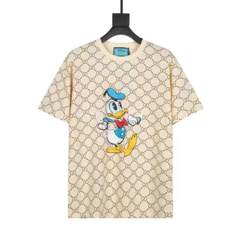 グッチユニセックス半袖Tシャツc03390アイボリー