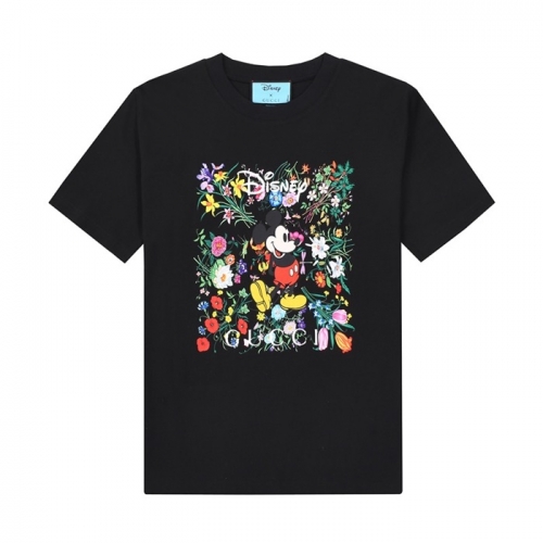 グッチユニセックス半袖Tシャツc03393ブラック