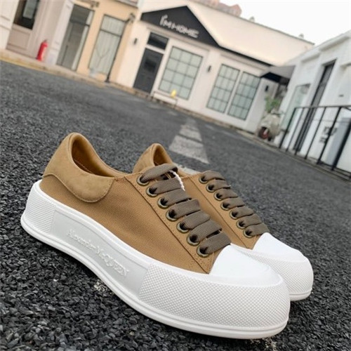 'アレクサンダーマックイーンレディースローファー,(225-250),S0216,キャメル