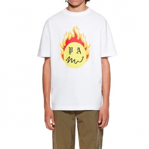 パームエンジェルスパームエンジェルスユニセックスコットン半袖Tシャツシャツm0280ホワイト