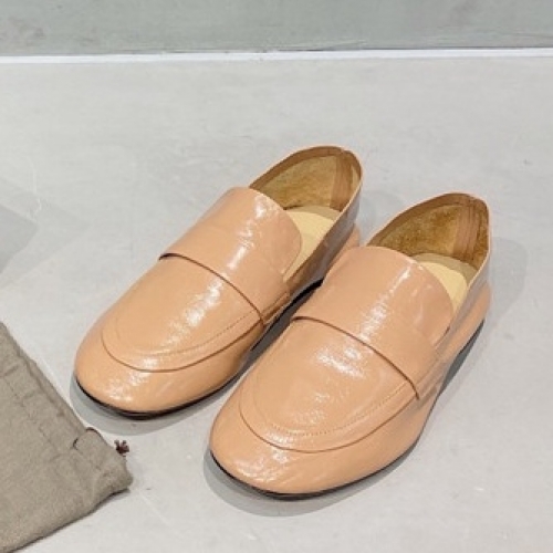 ボッテガヴェネタレディースレザーローファー,(225-250),S0232,オレンジ