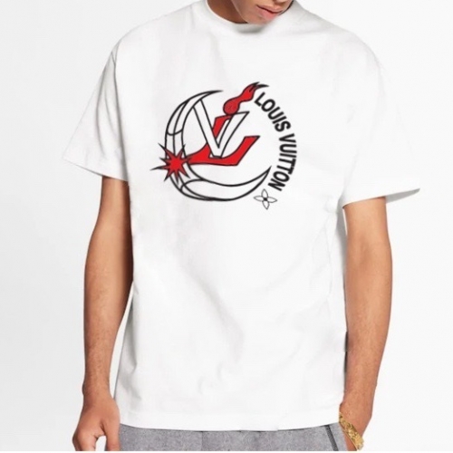 ルイヴィトンルイヴィトンユニセックス半袖Tシャツu02593ホワイト