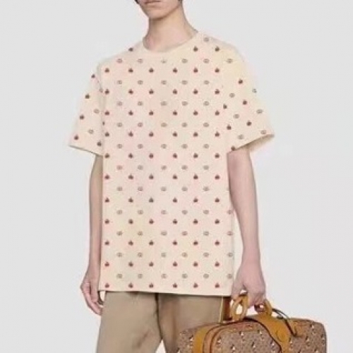 グッチユニセックス半袖Tシャツc03430アイボリー