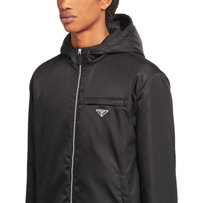 プラダプラダメンズカジュアルジャケットa02174ブラック