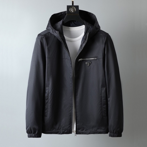 プラダプラダメンズカジュアルジャケットa02175.ネイビー