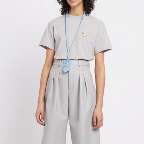 メゾンマルジェラメンズグレー半袖Tシャツi35