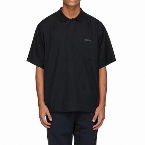 フィアオブゴッドフィアオブゴッドユニセックスミニマルコットン半袖Tシャツa0249ブラック