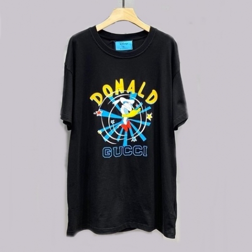 グッチユニセックス半袖Tシャツc03457ブラック