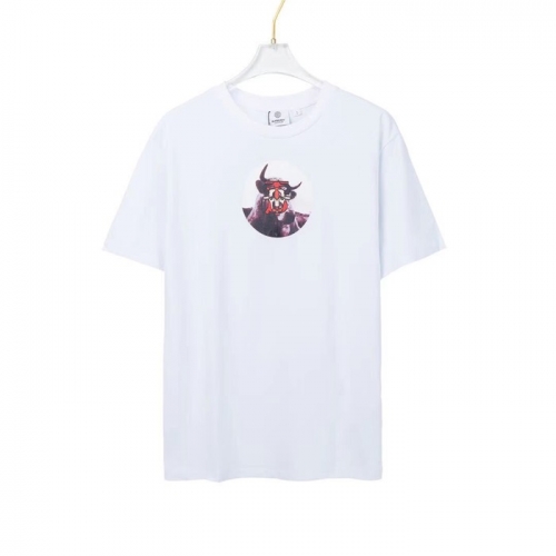 バーバリーバーバリーユニセックスコットン半袖Tシャツr03702ホワイト