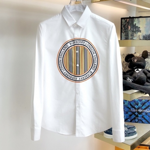 バーバリーバーバリーメンズヴィンテージベーシックシャツr03705ホワイト