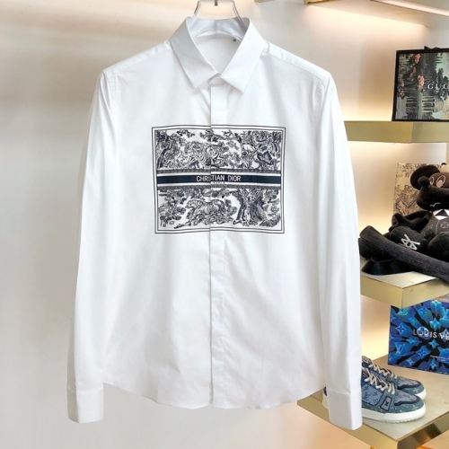ディオールディオールメンズクラシックシャツo01142ホワイト