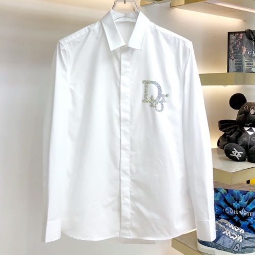 ディオールディオールメンズクラシックシャツo01144ホワイト