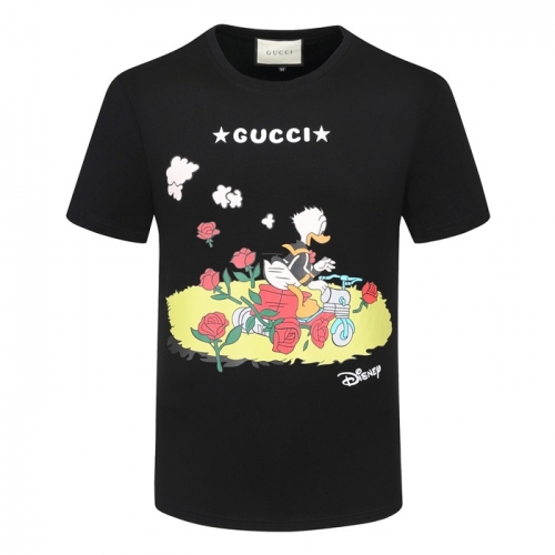 グッチユニセックス半袖Tシャツc03470ブラック