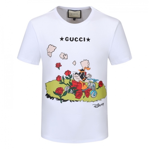 グッチユニセックス半袖Tシャツc03471ホワイト