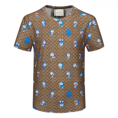 グッチユニセックス半袖Tシャツc03477キャメル