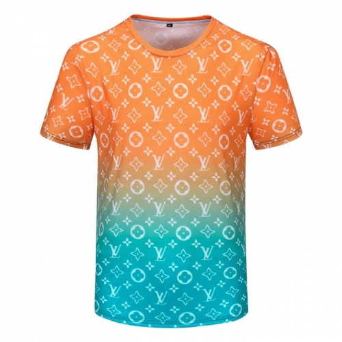 ルイヴィトンルイヴィトンメンズ半袖Tシャツu02630オレンジ