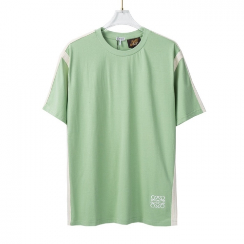 ロエベロエベユニセックススマイル半袖Tシャツe0394ミント