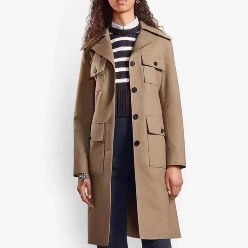 ディオールディオールレディースビジネスコットントレンチコートo01147ベージュ