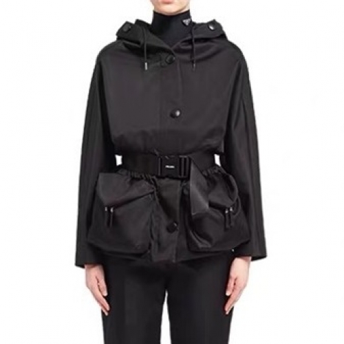 プラダレディースカジュアルジャケットa02184ブラック