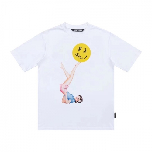 パームエンジェルスパームエンジェルスユニセックスコットン半袖Tシャツシャツm0287ホワイト