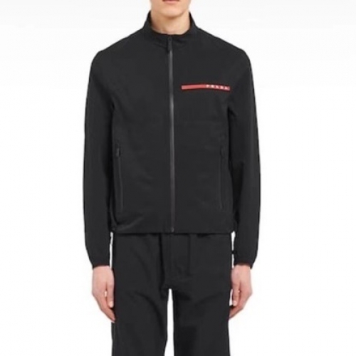 プラダプラダメンズカジュアルジャケットa02199ブラック