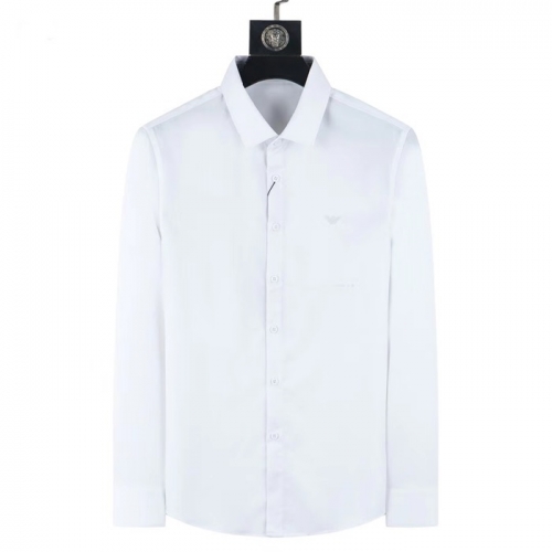 アルマーニアルマーニメンズビジネスコットンシャツm0878ホワイト