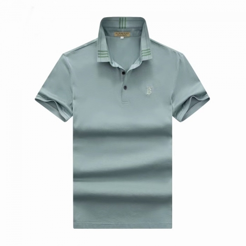 バーバリーバーバリーメンズコットン半袖Tシャツr03741ミント