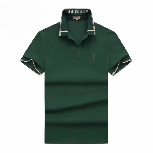 バーバリーバーバリーメンズコットン半袖Tシャツr03750グリーン